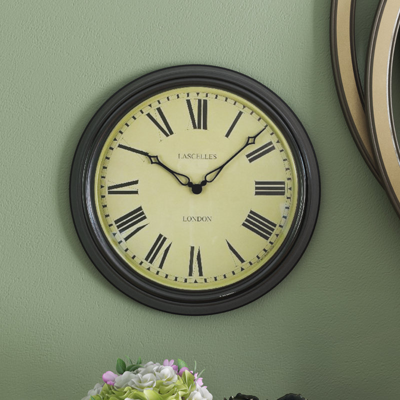 Roger Lascelles Clocks 45cm Lascelles Station Wall Clock & Reviews